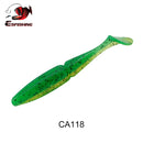ESFISHING 100mm125mm155mm200mm Easy Shiner Quality Pesca Soft Fishing Lure Silicone Bait Wobblers Leurre Souple Free shipping