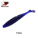 ESFISHING 100mm125mm155mm200mm Easy Shiner Quality Pesca Soft Fishing Lure Silicone Bait Wobblers Leurre Souple Free shipping