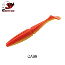 ESFISHING 100mm125mm155mm200mm Easy Shiner Quality Pesca Soft Fishing Lure Silicone Bait Wobblers Leurre Souple Free shipping