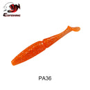 ESFISHING 100mm125mm155mm200mm Easy Shiner Quality Pesca Soft Fishing Lure Silicone Bait Wobblers Leurre Souple Free shipping