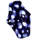 waterproof PUL printed  regular flow reusable Mama pads, super soft day use cloth menstrual pads with organic bamboo inner