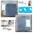 エプロン 100%リネン カフェ風 おしりが隠れる シンプル ポケット付き 家庭用エプロンおまけ:ナノスポンジ [high star house]出荷（特別記念モデル）